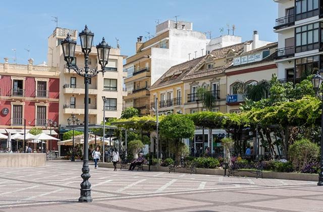 Apartamento Calle Espana フエンヒロラ エクステリア 写真